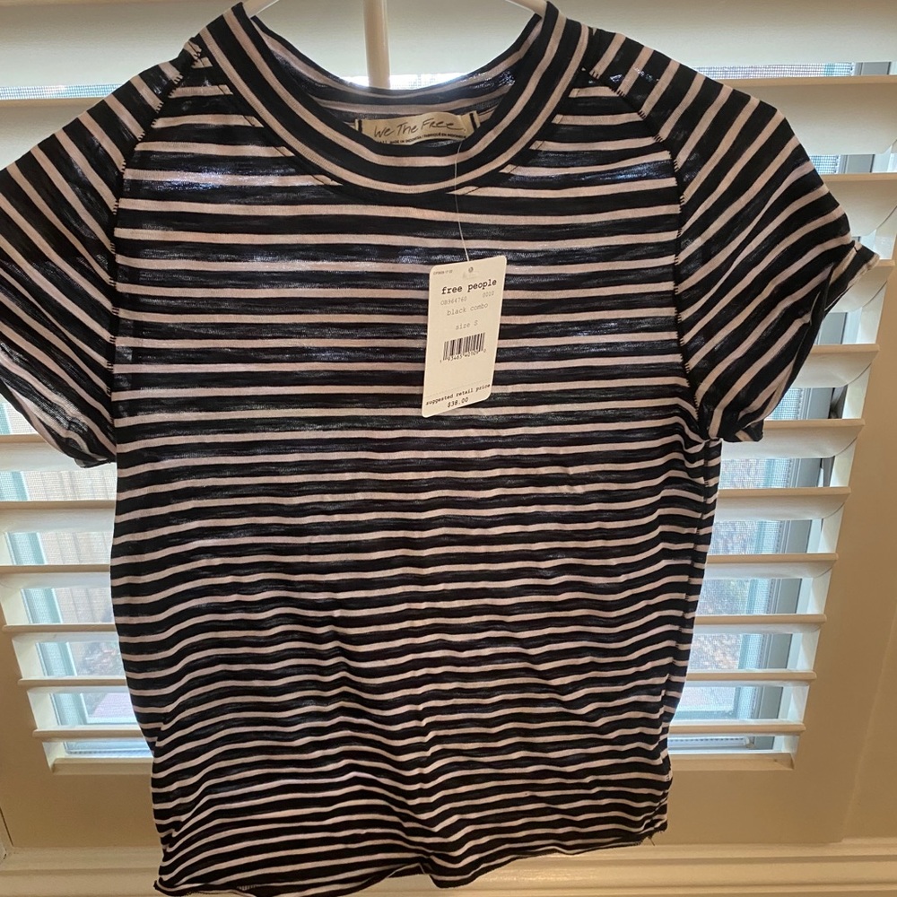 Free people striped shirt